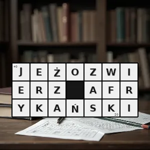 Hasło krzyżówkowe hystrix cristata gatunek gryzonia z rodziny jeżozwierzowatych występuje w obszarze od sycylii albanii i północnej grecji przez afrykę północną do tanzanii i północnego konga - jeżozwierz afrykański – rozwiązanie, synonimy, podpowiedzi i definicje krzyżówkowe